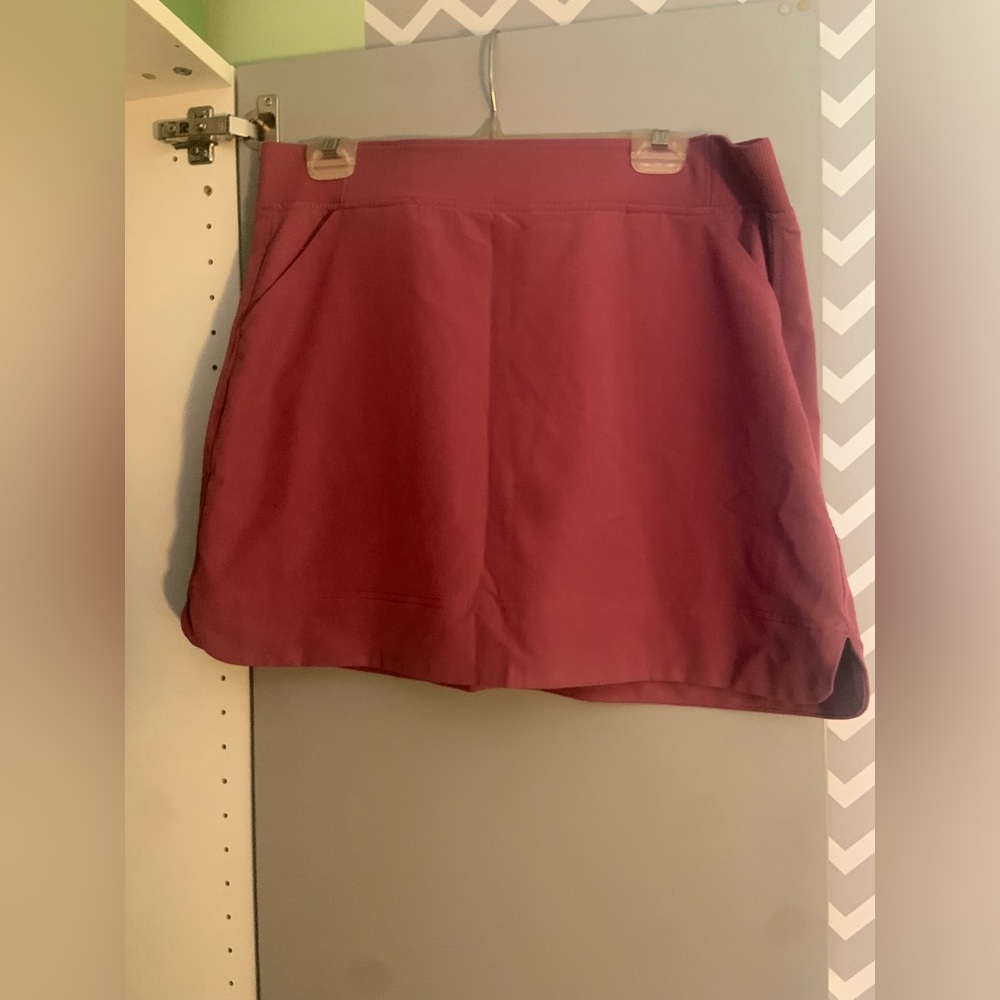 Pink Athletic Skort Large